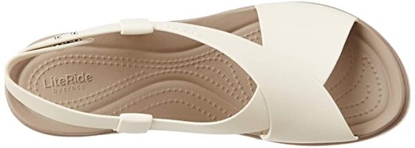crocs womens Crocs Brooklyn Tort Lowwdgew Sandal - Image 4