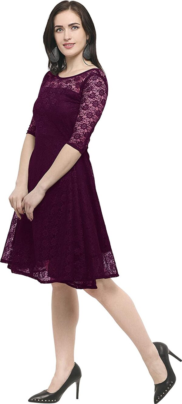 Fashion2Wear Women's Knee Length Dress. - Image 3