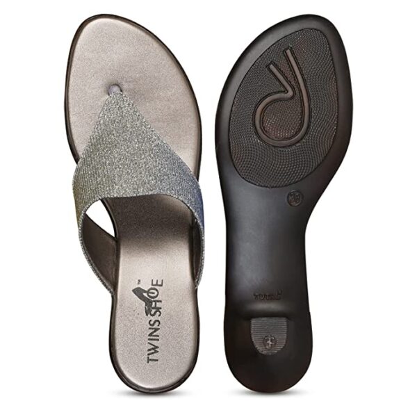 TWINSSHOE Women Stylish Fancy and Casual comfort Trending Heel Fashion sandal - Image 6