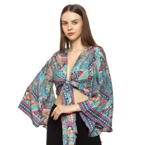 Kanha exports Crop top/wrap Belted top/Beach wear, Goa Tunic for Women pushkar,exports Quality, Manufacture at pushkar,Good Price, top