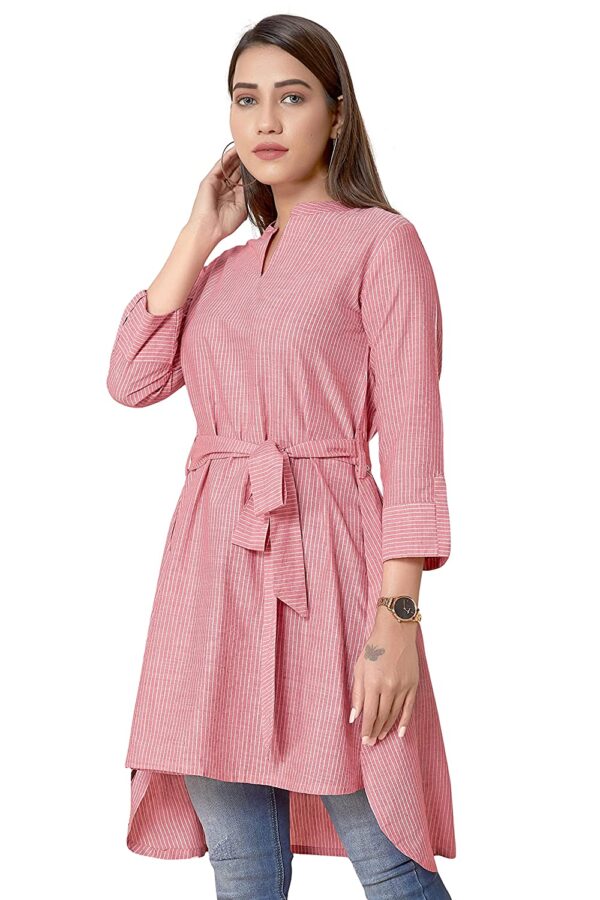 Fashion Dream Women?s Cotton Stripe Printed Top