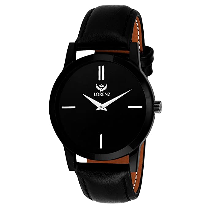 LORENZ Analogue Black Dial Men's Watch & Wayfarer Sunglasses Combo for Men |Gift Combo Set for Men & Boys (CM-103SN) - Image 2
